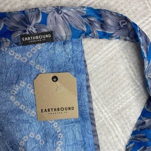 EARTHBOUND|silk wrap skirt